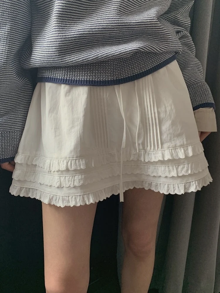 Юбка Candy Miss Korean Sle Baby Sauce, плиссированная, кружевная, повседневная, в стиле «кейк», с высокой талией, хлопковая, для отдыха, в стиле «бейкинг»
Юбка Candy Miss Korean Sle Baby Sauce, плиссированная, кружевная, повседневная, в стиле «кейк», с высокой талией, хлопковая, для отдыха, в стиле «бейкинг»