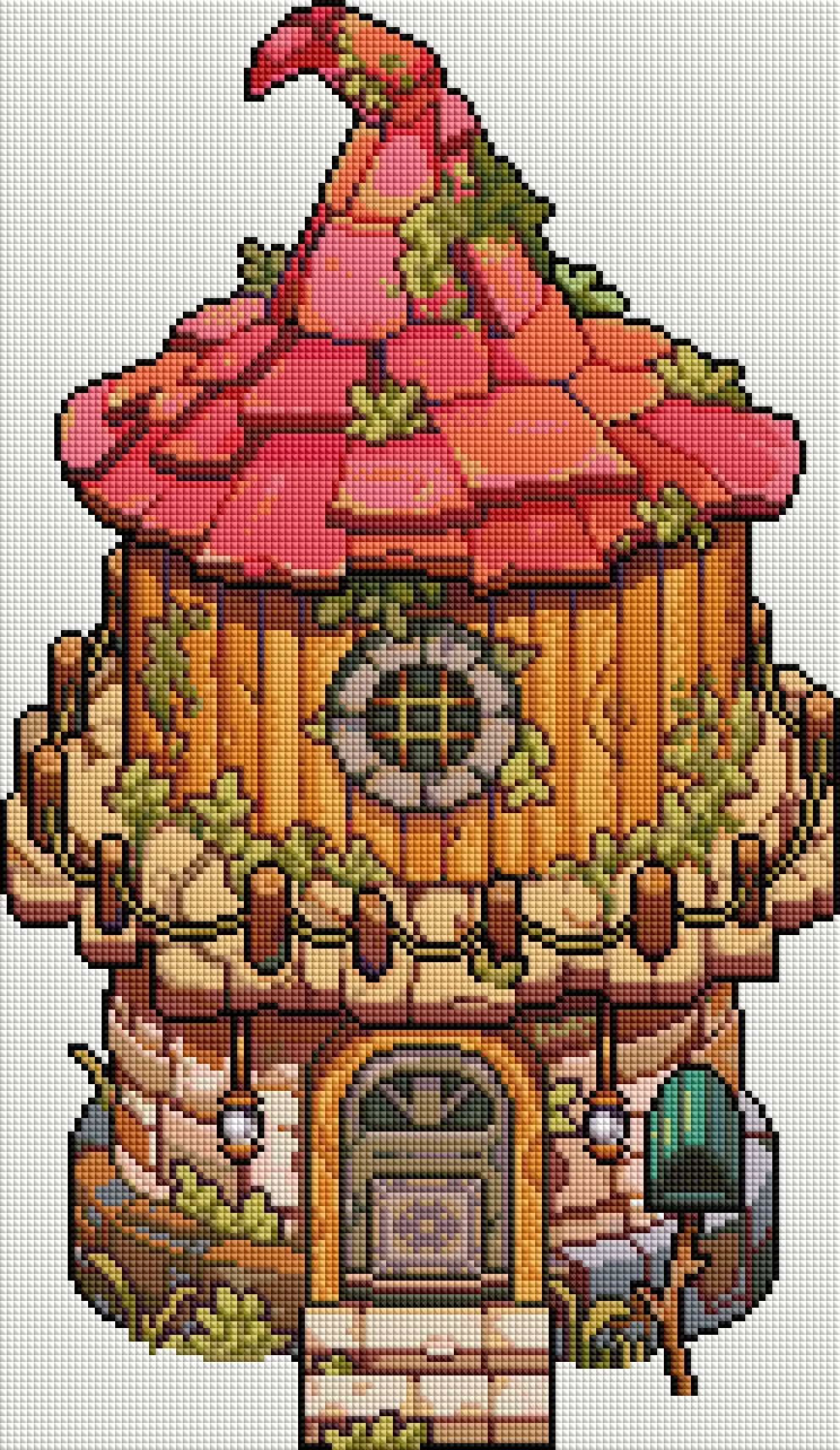 Foreveryoung Witch's Cottage Diamond Painting Kit, 12"×21" (31×53cm) Resin Square + AB Diamonds
Foreveryoung Witch's Cottage Diamond Painting Kit, 12"×21" (31×53cm) Resin Square + AB Diamonds