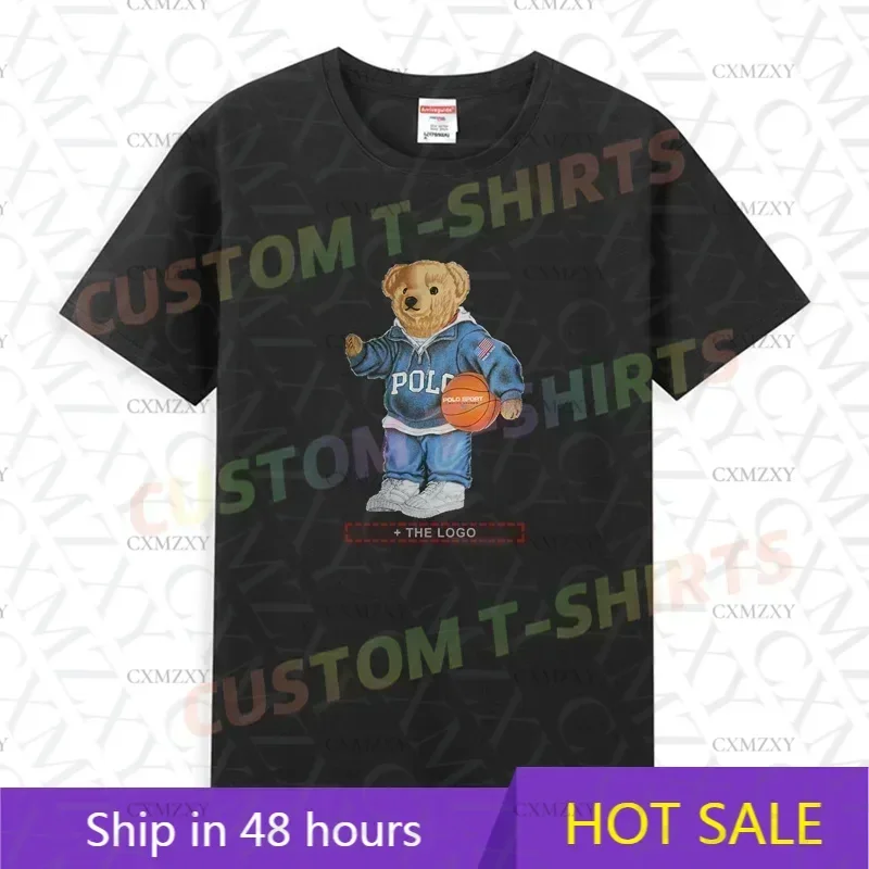 2025 Summer Men T Shirt Casual Ralphs Harajuku Bear T-shirt Graphic Short Sleeves 100% Cotton Lauren Classic Clothing S-3XL Tee
2025 Summer Men T Shirt Casual Ralphs Harajuku Bear T-shirt Graphic Short Sleeves 100% Cotton Lauren Classic Clothing S-3XL Tee