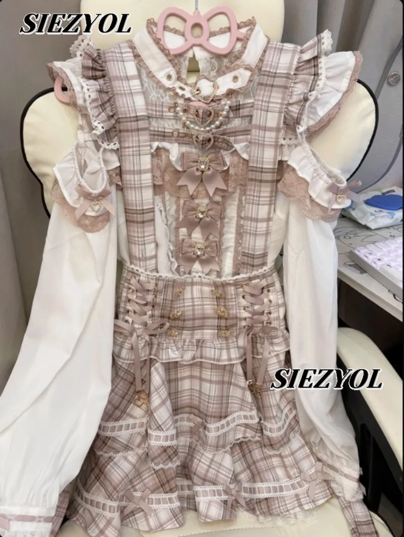 Oversize Japanese Liz Mine Women Shirt Summer New Off-Shoulder Bow Short Sleeve Tops Sweet Cute Girl Versatile Strap Skirt Suit
Oversize Japanese Liz Mine Women Shirt Summer New Off-Shoulder Bow Short Sleeve Tops Sweet Cute Girl Versatile Strap Skirt Suit