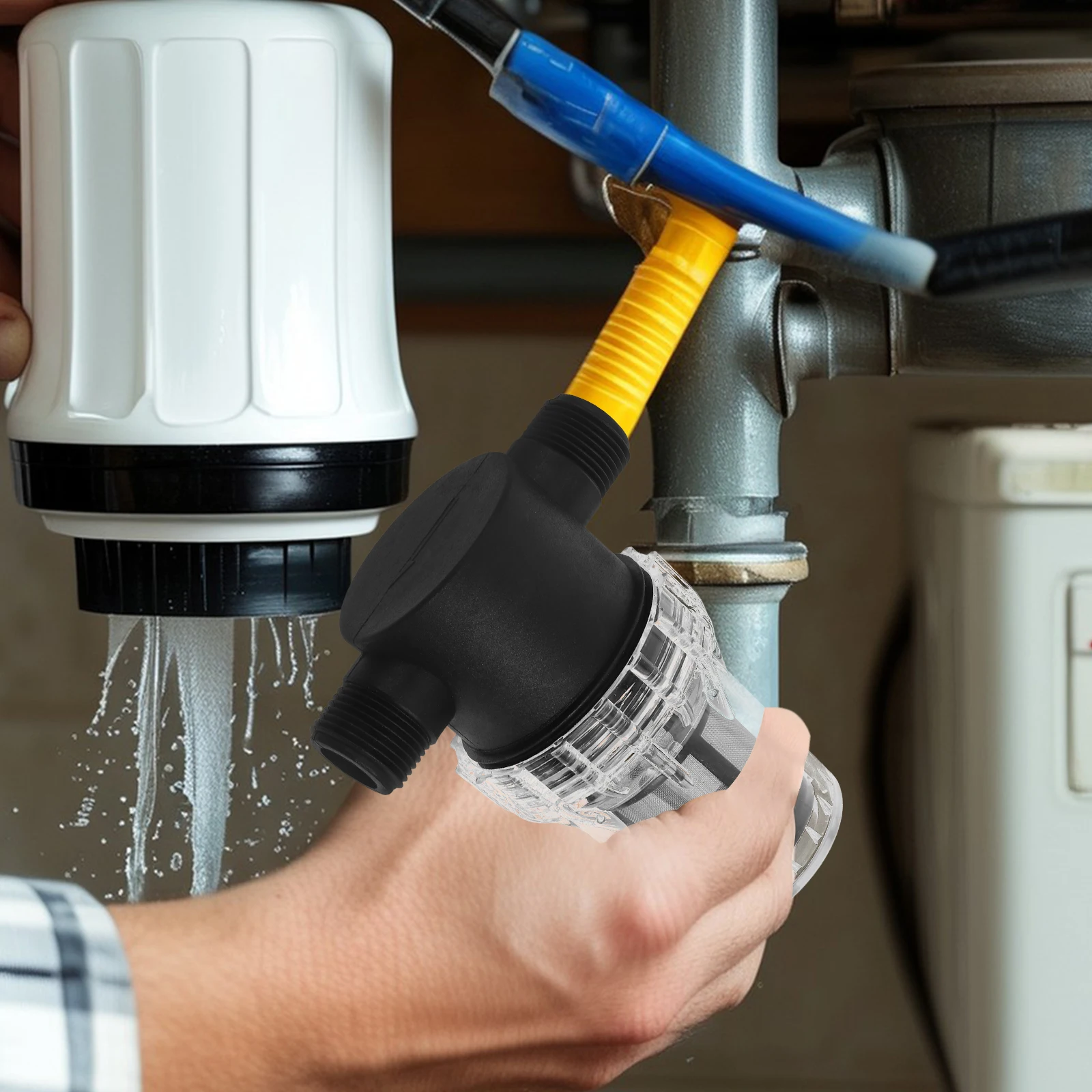 Hose for Garden Irrigation Water Purification Efficient Sand Debris Removal Easy Install Durable Plastic Mesh Screen
Hose for Garden Irrigation Water Purification Efficient Sand Debris Removal Easy Install Durable Plastic Mesh Screen