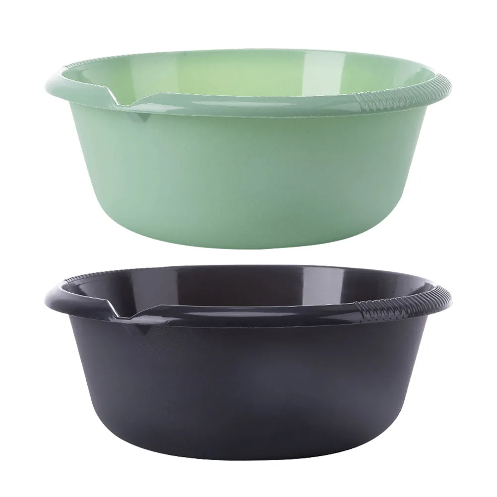 2Pcs Plastic Wash Basin Thickened Large Capacity Multi-Use for Kitchen Bathroom Laundry Camping Face Foot Soaking Dishwashing
2Pcs Plastic Wash Basin Thickened Large Capacity Multi-Use for Kitchen Bathroom Laundry Camping Face Foot Soaking Dishwashing