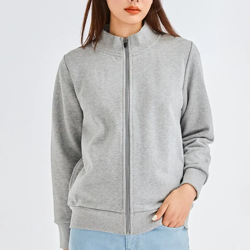 Ladies Short Casual Long Sleeve Pure Color Jacket Loose plus Size Vintage Style Polyester Fiber 100% Autumn Fashion Outerwear
Ladies Short Casual Long Sleeve Pure Color Jacket Loose plus Size Vintage Style Polyester Fiber 100% Autumn Fashion Outerwear