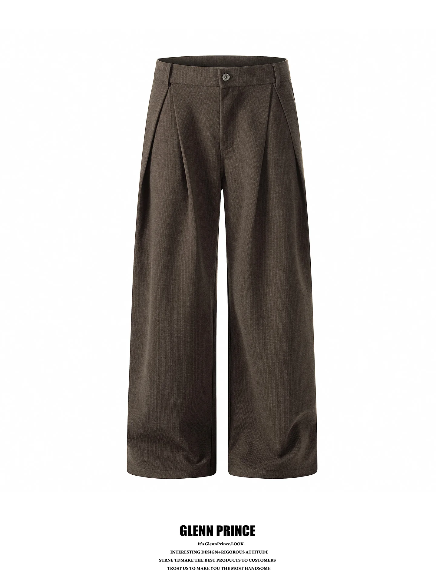 GPstudio Retro Style Men's Casual Trousers Double Pleat A-Line Design Comfortable Loose Fit Polyester Blend Business Casual
GPstudio Retro Style Men's Casual Trousers Double Pleat A-Line Design Comfortable Loose Fit Polyester Blend Business Casual