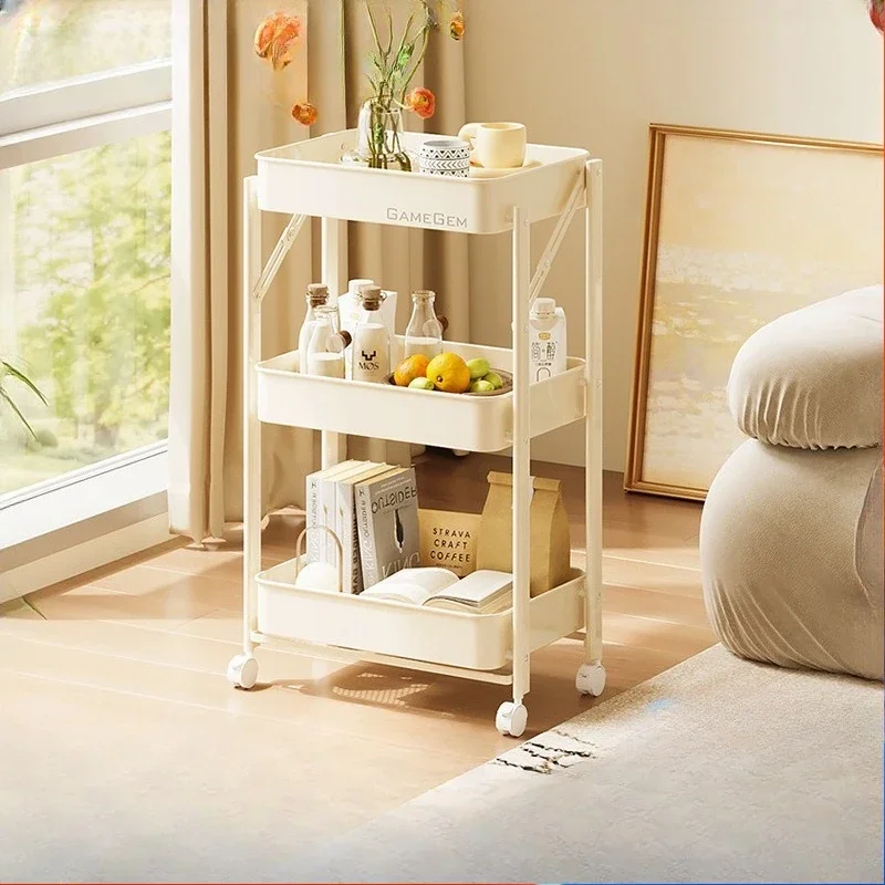 Foldable 3 Tier Kitchen Rolling Trolley Cart Organizer Portable Storage Wheels No Assembly Home Use Carrinho De Bar Furniture
Foldable 3 Tier Kitchen Rolling Trolley Cart Organizer Portable Storage Wheels No Assembly Home Use Carrinho De Bar Furniture