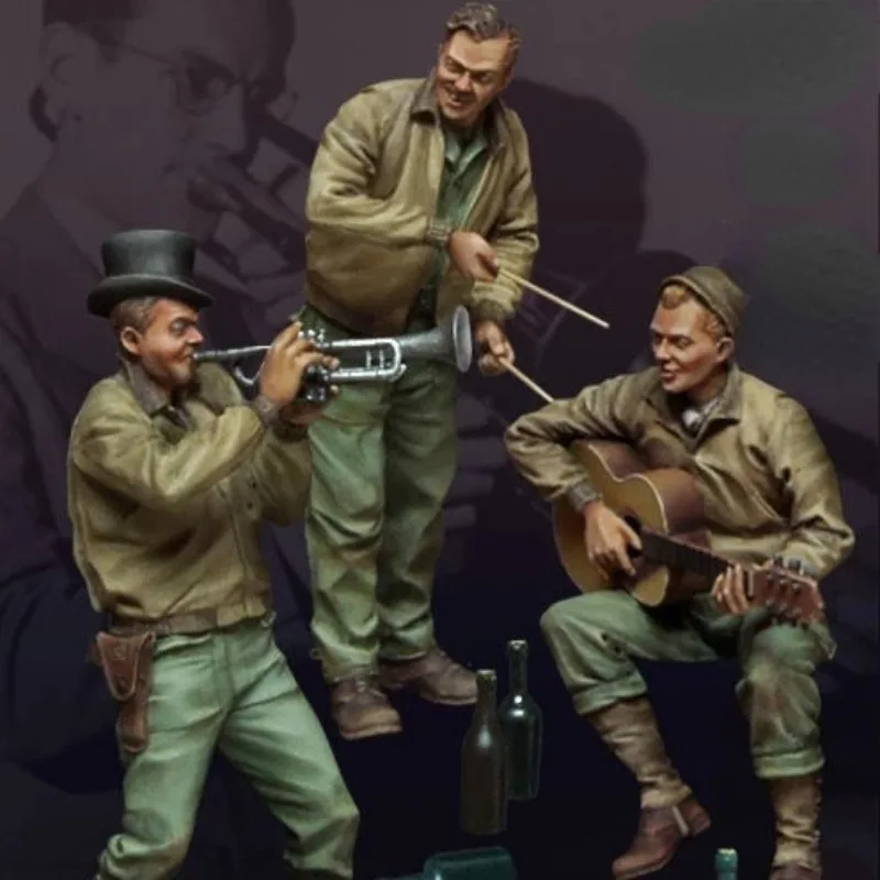 1/35 модельная фигурка из смолы наборы американские танкеры 3 фигурки играющие Музыкальные инструменты хобби миниатюрные игрушки разобранные неокрашенные C626
1/35 модельная фигурка из смолы наборы американские танкеры 3 фигурки играющие Музыкальные инструменты хобби миниатюрные игрушки разобранные неокрашенные C626