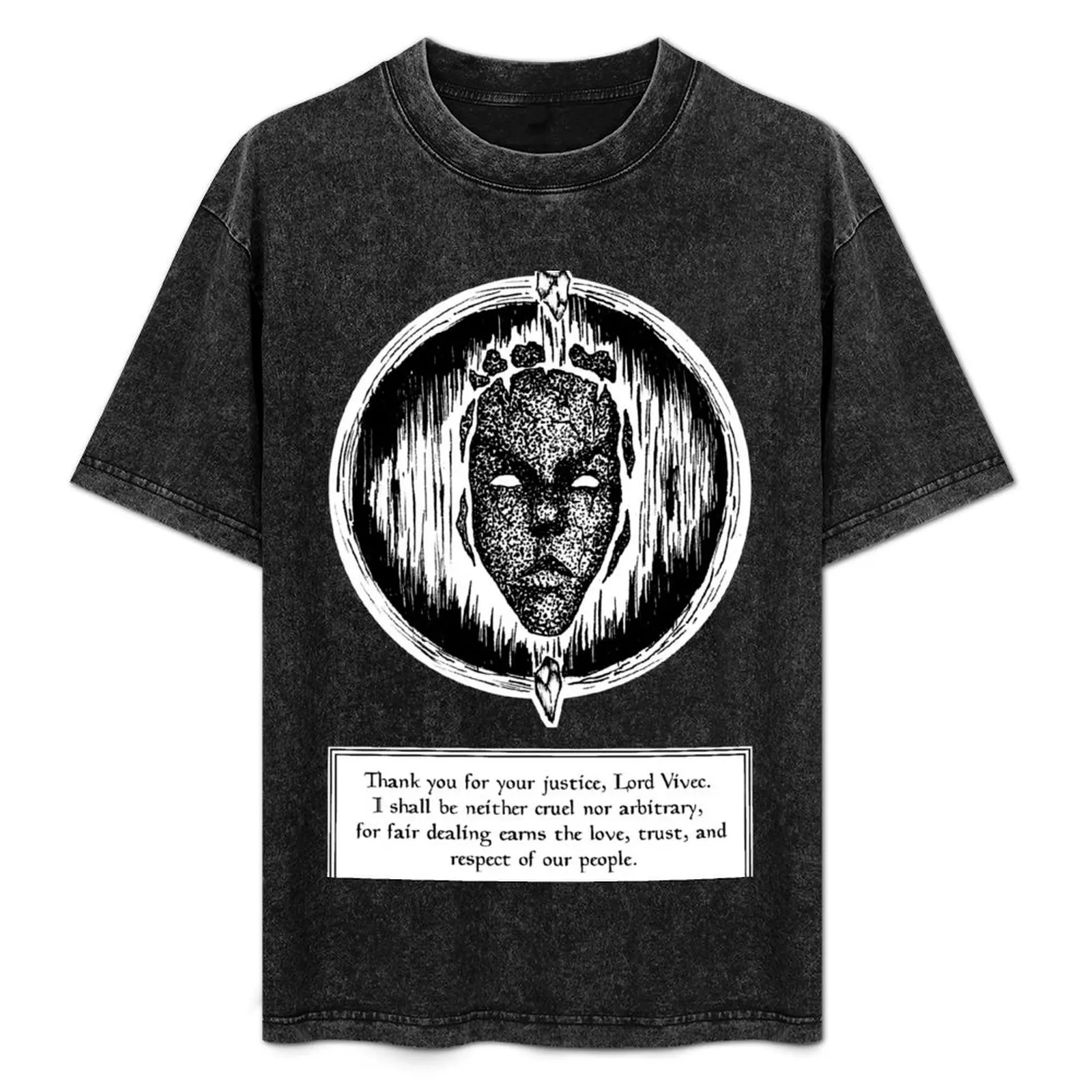 Vivec's Ashmask T-Shirt Large Size Casual Tee Shirt
Vivec's Ashmask T-Shirt Large Size Casual Tee Shirt