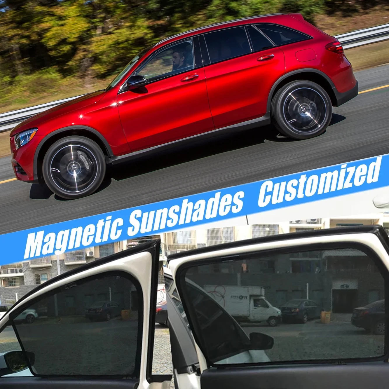 Magnetic Car Sunshade Shield Windshield Curtain Sun Shades For Mercedes Benz GLC X253 C253 GLC200 GLC250 GLC300 2016 -2022 COUPE
Magnetic Car Sunshade Shield Windshield Curtain Sun Shades For Mercedes Benz GLC X253 C253 GLC200 GLC250 GLC300 2016 -2022 COUPE