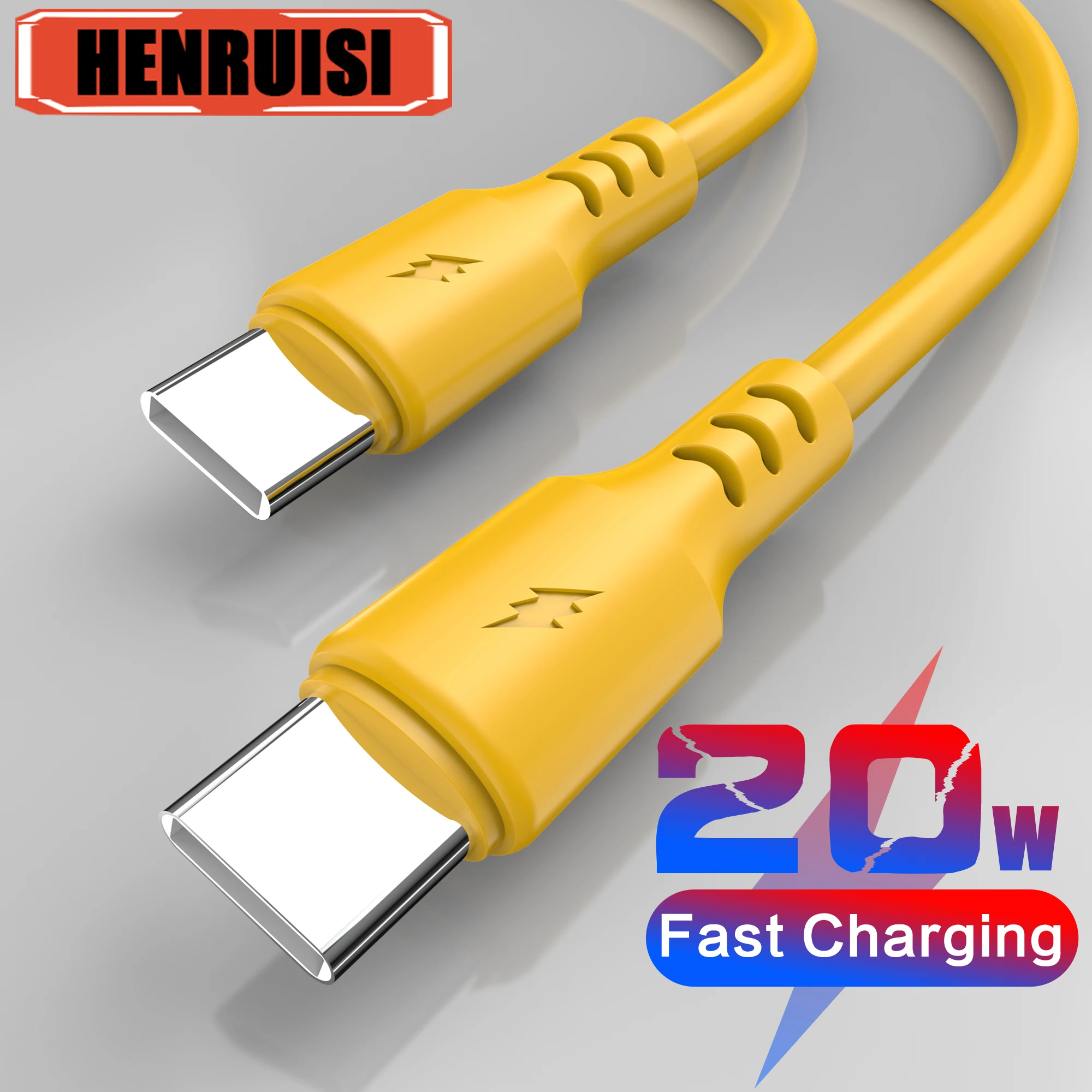 PD 20W USB C To Type-C Fast Charging Cable For iPhone iPad Phones Charging Wire Cord Type C Fast Charge For Samsung Xiaomi POCO
PD 20W USB C To Type-C Fast Charging Cable For iPhone iPad Phones Charging Wire Cord Type C Fast Charge For Samsung Xiaomi POCO