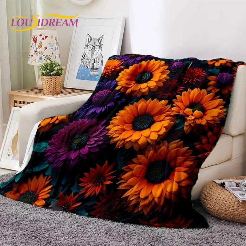 3D print blanket Dream Sun Flowers Nordic Daisy Soft Blankets Keep Warm Throw Blanket for Picnic Beds Sofa kids boys girl gift
3D print blanket Dream Sun Flowers Nordic Daisy Soft Blankets Keep Warm Throw Blanket for Picnic Beds Sofa kids boys girl gift