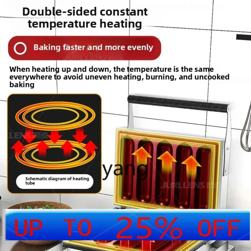 LMM Commercial Extended Crispy Hot Dog Stick Machine Commercial Grilled Sausage Machine 
LMM Commercial Extended Crispy Hot Dog Stick Machine Commercial Grilled Sausage Machine