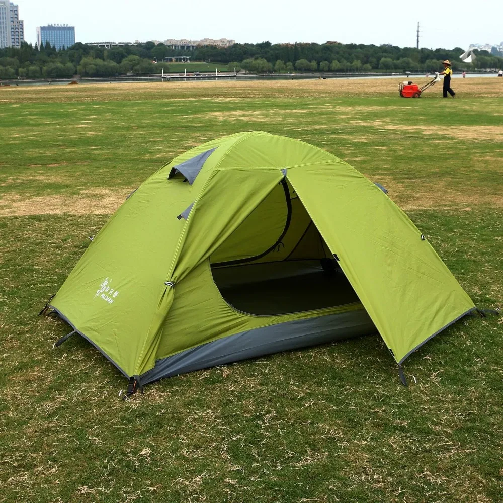 Backpacking Tent 2 Person Double Layer Camping Tents 4 Seasons Waterproof Breathable Lightweight Portable Travel Tent
Backpacking Tent 2 Person Double Layer Camping Tents 4 Seasons Waterproof Breathable Lightweight Portable Travel Tent