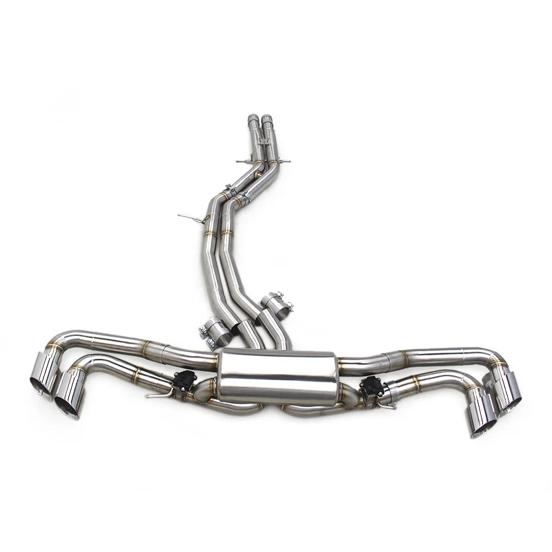 Custom Catback Exhaust For Lamborghini URUS 4.0 2018-2023 Escape Stainless Steel With Valve Control Exhaust Muffler Pipe
Custom Catback Exhaust For Lamborghini URUS 4.0 2018-2023 Escape Stainless Steel With Valve Control Exhaust Muffler Pipe