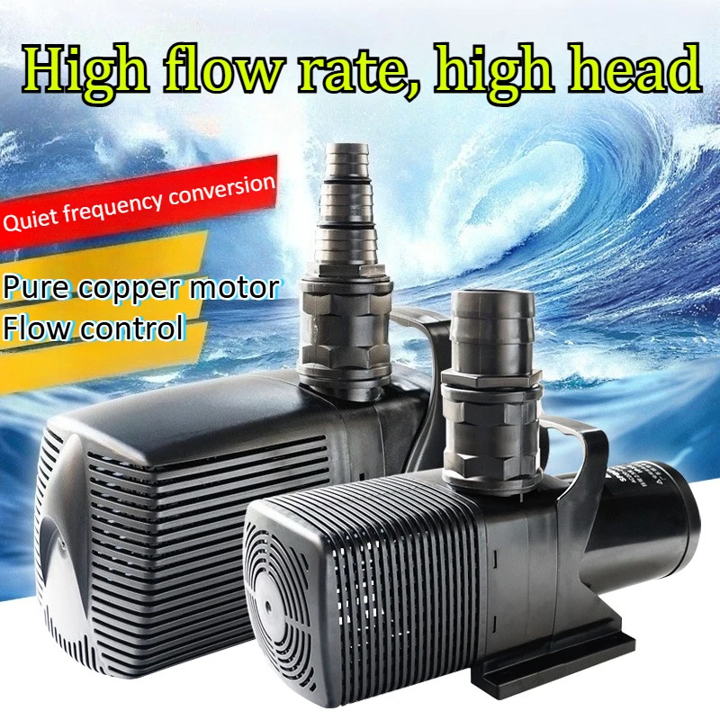 Submersible pump household outdoor large fish pond water circulation filter pump rockery waterfall water landscape fountain pump
Submersible pump household outdoor large fish pond water circulation filter pump rockery waterfall water landscape fountain pump