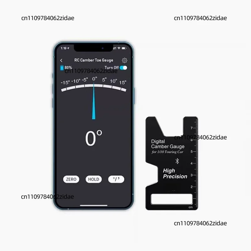 For CTG-015 Camber Toe Gauge Bluetooth App Digital 1/8 1/10 RC Car Alignment Tool
For CTG-015 Camber Toe Gauge Bluetooth App Digital 1/8 1/10 RC Car Alignment Tool