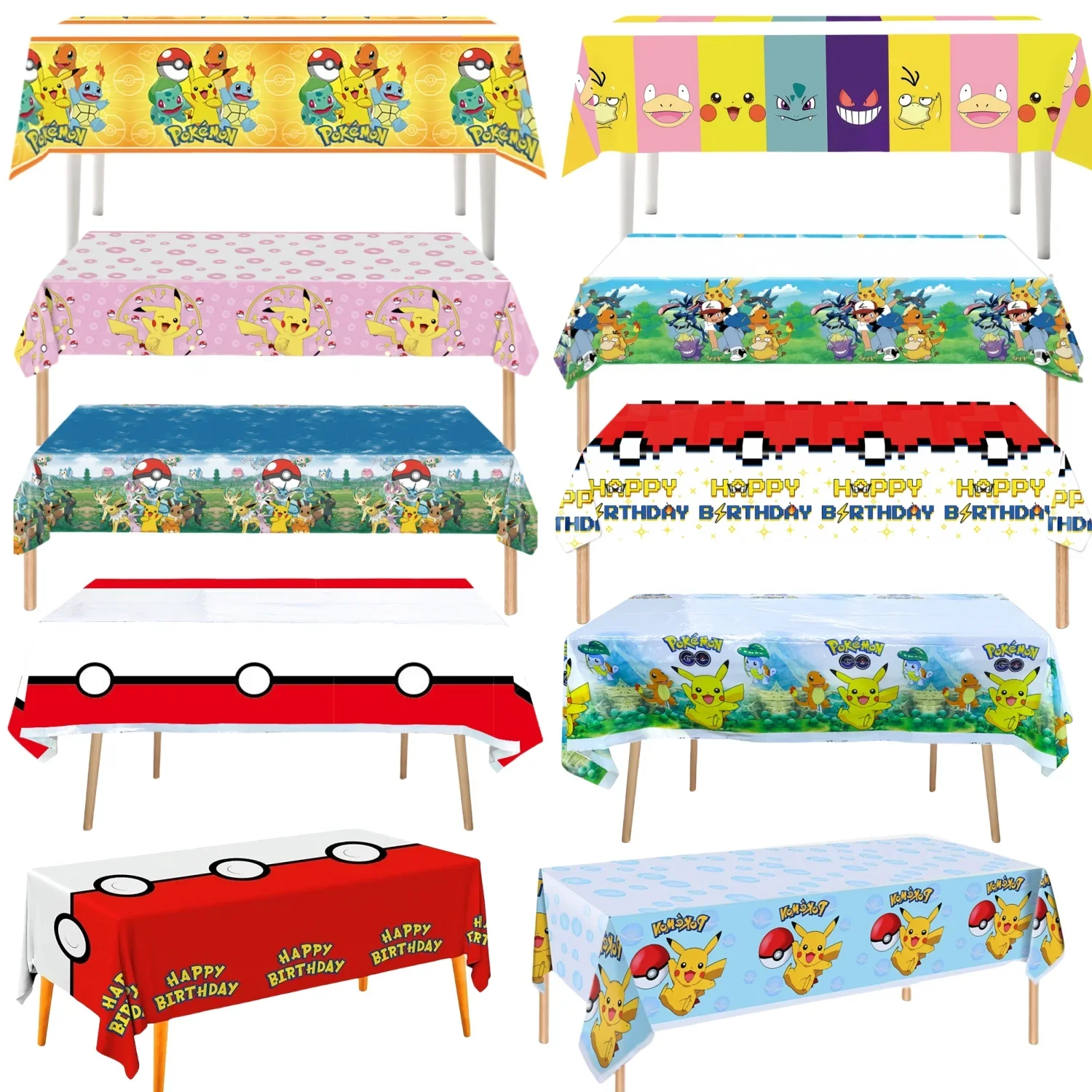 Pokémon Tablecloth Birthday Party Decoration Cartoon Anime Print Kawaii Children's Dinner Table Tabletop Supplies Picnic Mat
Pokémon Tablecloth Birthday Party Decoration Cartoon Anime Print Kawaii Children's Dinner Table Tabletop Supplies Picnic Mat