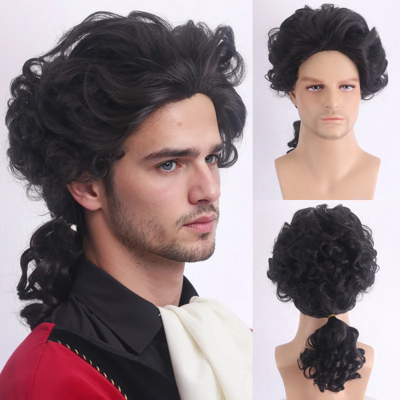 European and American , African fashion 's short curly hair, black 's synthetic fiber wigs, women's headgear
European and American , African fashion 's short curly hair, black 's synthetic fiber wigs, women's headgear