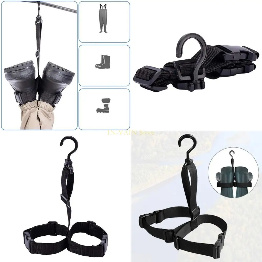M5TC Fishing Wader Boot Hanger Регулируемая ремешок для хранения сушилка стойка для стойки вешалка для ленты ленты
M5TC Fishing Wader Boot Hanger Регулируемая ремешок для хранения сушилка стойка для стойки вешалка для ленты ленты