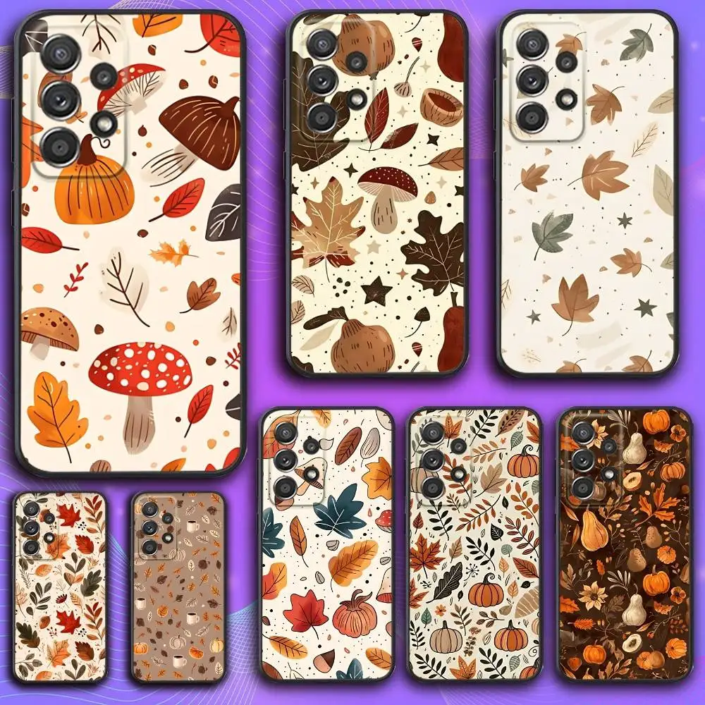 Leaves Crtoon Pumpkin Phone Case For Samsung S 25,24,23,22,30,21,10,9,Ultra,Plus,Lite,FE,4,5 G Soft Black Case
Leaves Crtoon Pumpkin Phone Case For Samsung S 25,24,23,22,30,21,10,9,Ultra,Plus,Lite,FE,4,5 G Soft Black Case