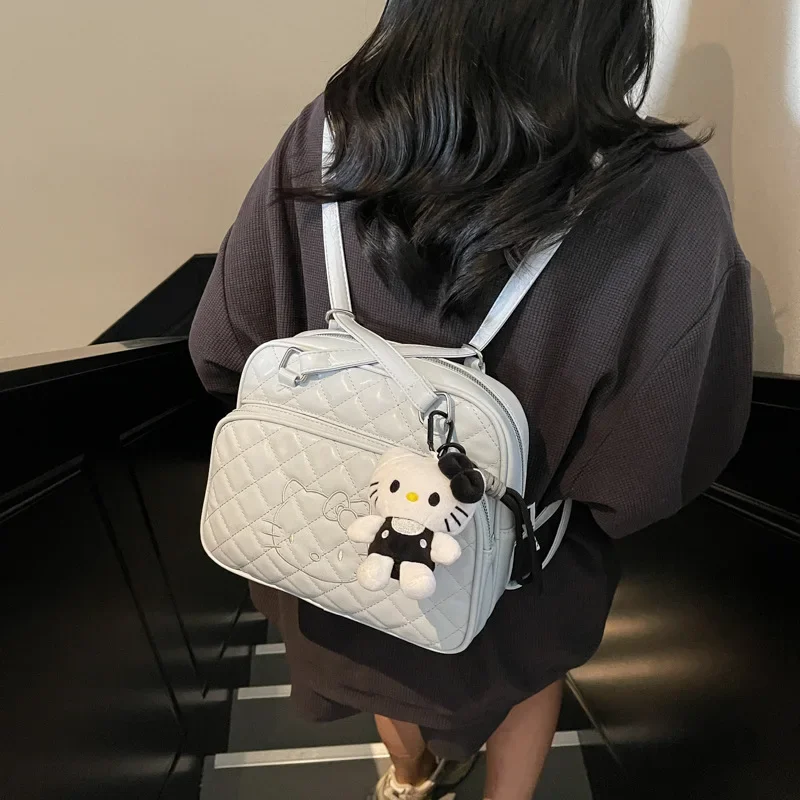 PU Hello Kittys Ringge Backpack Crossbody Bag New Anime Spring Summer Fashion Shoulder Bag Girl Gift Bags for Woman
PU Hello Kittys Ringge Backpack Crossbody Bag New Anime Spring Summer Fashion Shoulder Bag Girl Gift Bags for Woman