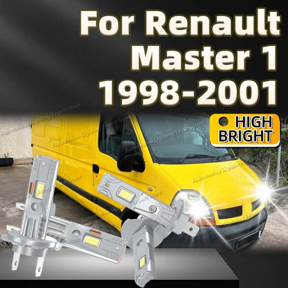 2/4Pcs LED Headlight Bulb 25000LM CSP Auto Lamp 6000K For Renault Master 1 1998 1999 2000 2001 Direct Fit All-in-One
2/4Pcs LED Headlight Bulb 25000LM CSP Auto Lamp 6000K For Renault Master 1 1998 1999 2000 2001 Direct Fit All-in-One