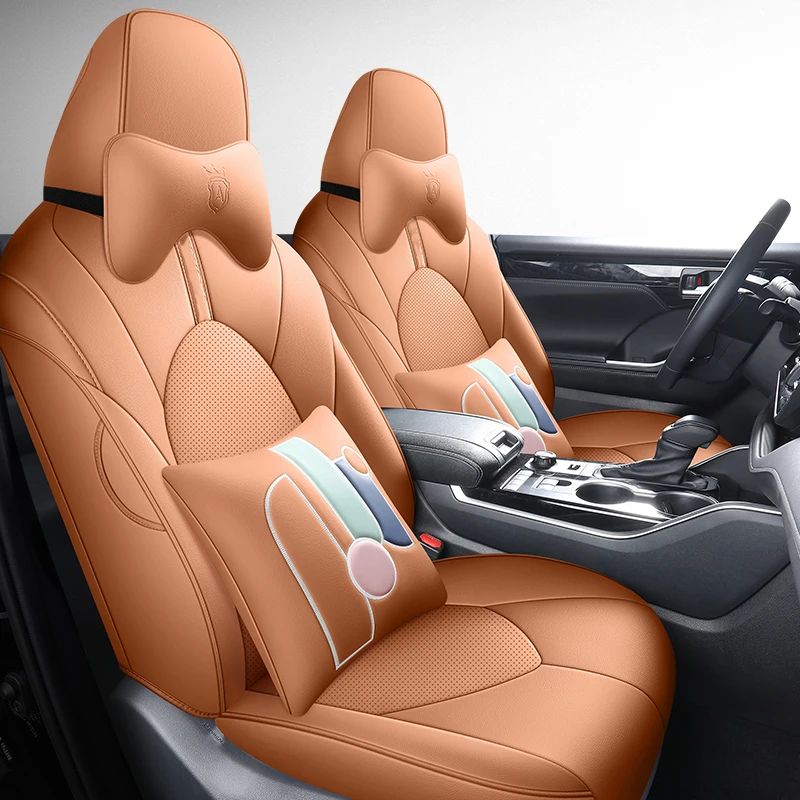 High-Grade Car Seat Covers For Toyota Highlander 2022-2024 Pu Protector Compatible Airbag Full set Automotive Parts-7 Seats
High-Grade Car Seat Covers For Toyota Highlander 2022-2024 Pu Protector Compatible Airbag Full set Automotive Parts-7 Seats
