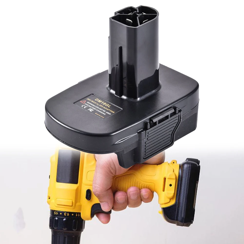 Адаптер 18 В-20 В Адаптер батареи DM18GL для любителей DIY Улучшенная мощность для инструментов CRAFTSMAN Максимально существующие аккумуляторные системы
Адаптер 18 В-20 В Адаптер батареи DM18GL для любителей DIY Улучшенная мощность для инструментов CRAFTSMAN Максимально существующие аккумуляторные системы