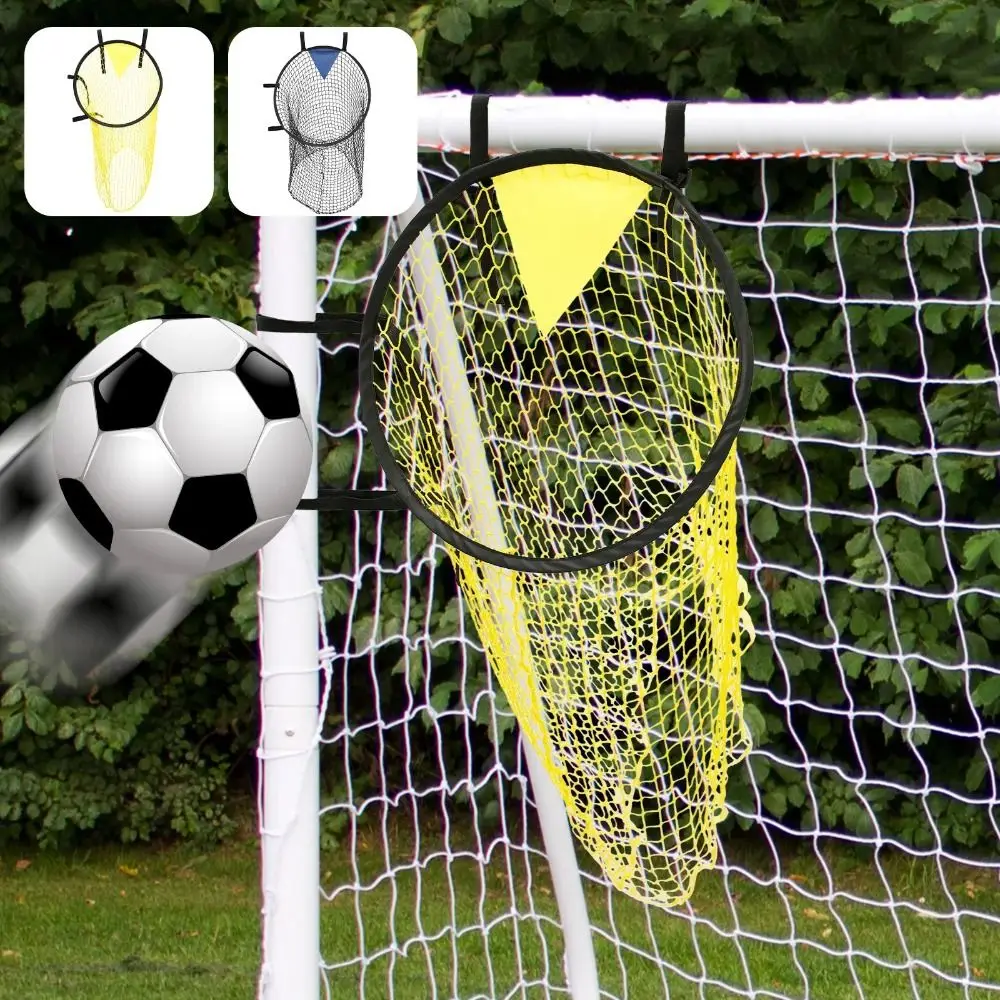 Складная футбольная сетка для мишеней, легко прикрепляемая и снимаемая, свободная футбольная тренировочная сетка, прочная, повышает точность стрельбы
Складная футбольная сетка для мишеней, легко прикрепляемая и снимаемая, свободная футбольная тренировочная сетка, прочная, повышает точность стрельбы