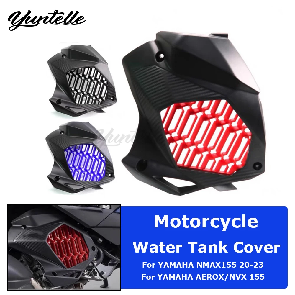 Radiator Grille Cover Guard For YAMAHA NMAX 155 2020-2023 Aerox NVX 155 N-MAX155 Motorcycle Accessories Protector Panel Cap
Radiator Grille Cover Guard For YAMAHA NMAX 155 2020-2023 Aerox NVX 155 N-MAX155 Motorcycle Accessories Protector Panel Cap