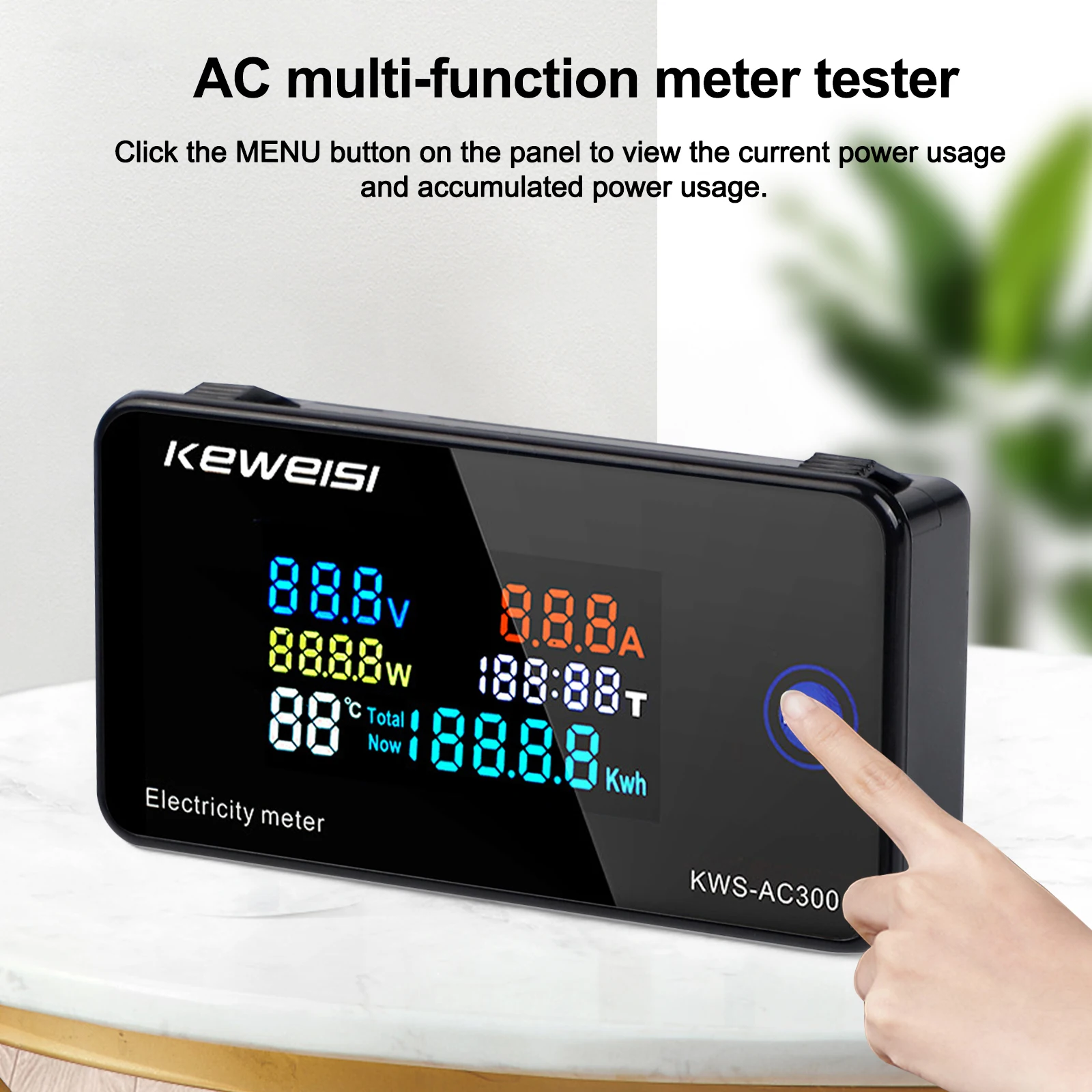 Digital Current Voltage Meter Voltage Current Power Electric Energy Monitor Multi Functional Battery Tester For Communication
Digital Current Voltage Meter Voltage Current Power Electric Energy Monitor Multi Functional Battery Tester For Communication