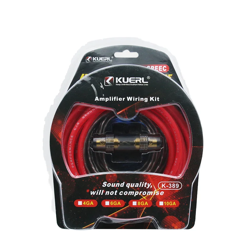 Professional Car Audio Amplifier with RCA Cables PVC Jacket Wiring Kits for Installation in Car Audio Systems
Professional Car Audio Amplifier with RCA Cables PVC Jacket Wiring Kits for Installation in Car Audio Systems