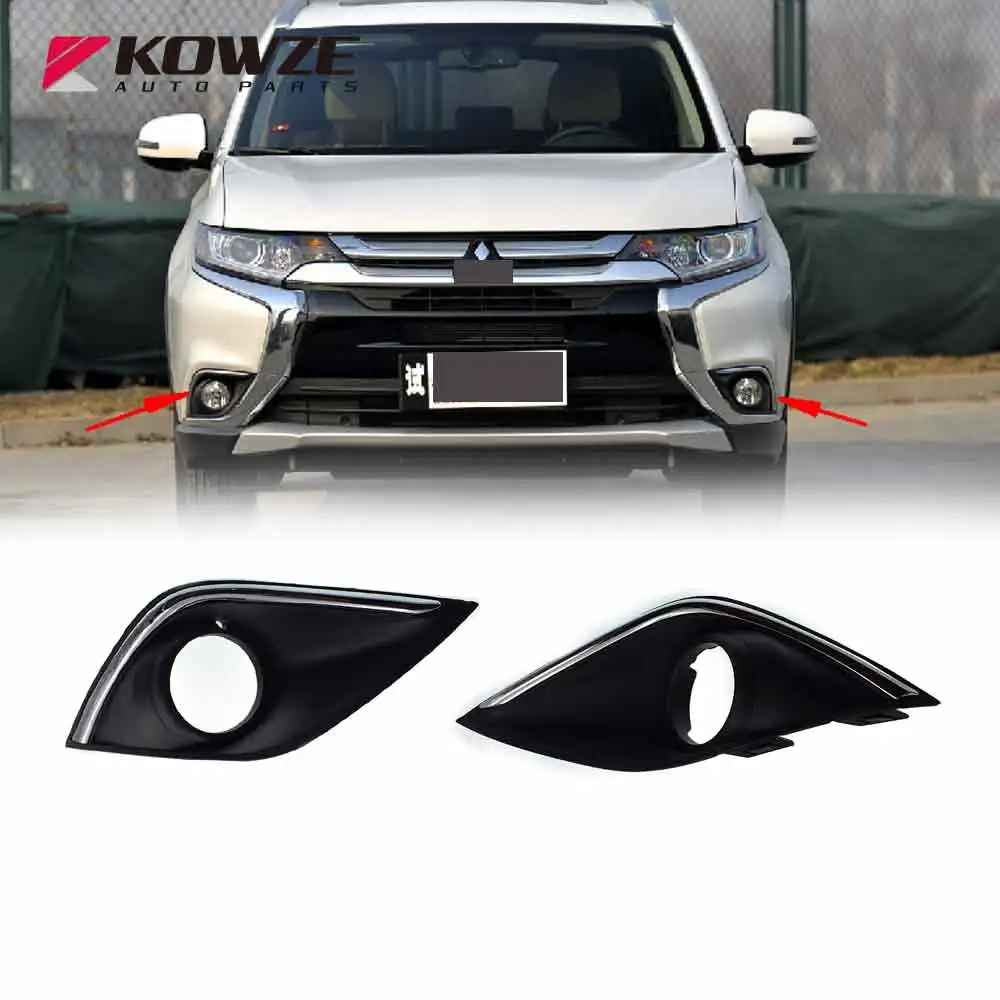 Left & Right Front Fog Lamp Bumper Garnish Cover for Mitsubishi Outlander 2015 2016 GF2W GF4W GF6W GF7W GF8W 6400G243 6400G244
Left & Right Front Fog Lamp Bumper Garnish Cover for Mitsubishi Outlander 2015 2016 GF2W GF4W GF6W GF7W GF8W 6400G243 6400G244