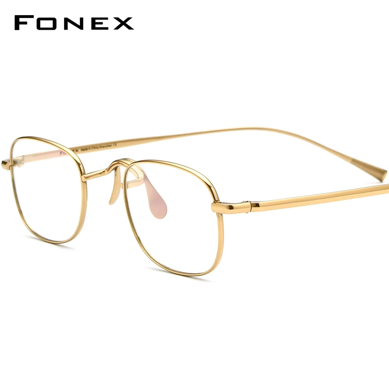 FONEX Pure Titanium Glasses Men Square Eyeglasses for Women 2022 New Frame Eyewear F85739
FONEX Pure Titanium Glasses Men Square Eyeglasses for Women 2022 New Frame Eyewear F85739