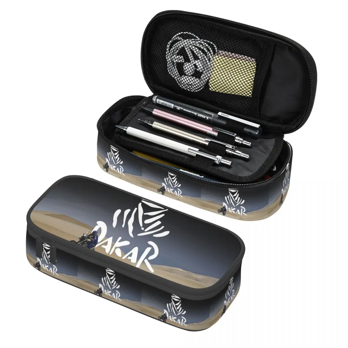 Dakar Rally Pencil Cases Pen Holder Storage Stationery Supplies Large Capacity Pen Box Pencil Bag for Kids
Dakar Rally Pencil Cases Pen Holder Storage Stationery Supplies Large Capacity Pen Box Pencil Bag for Kids