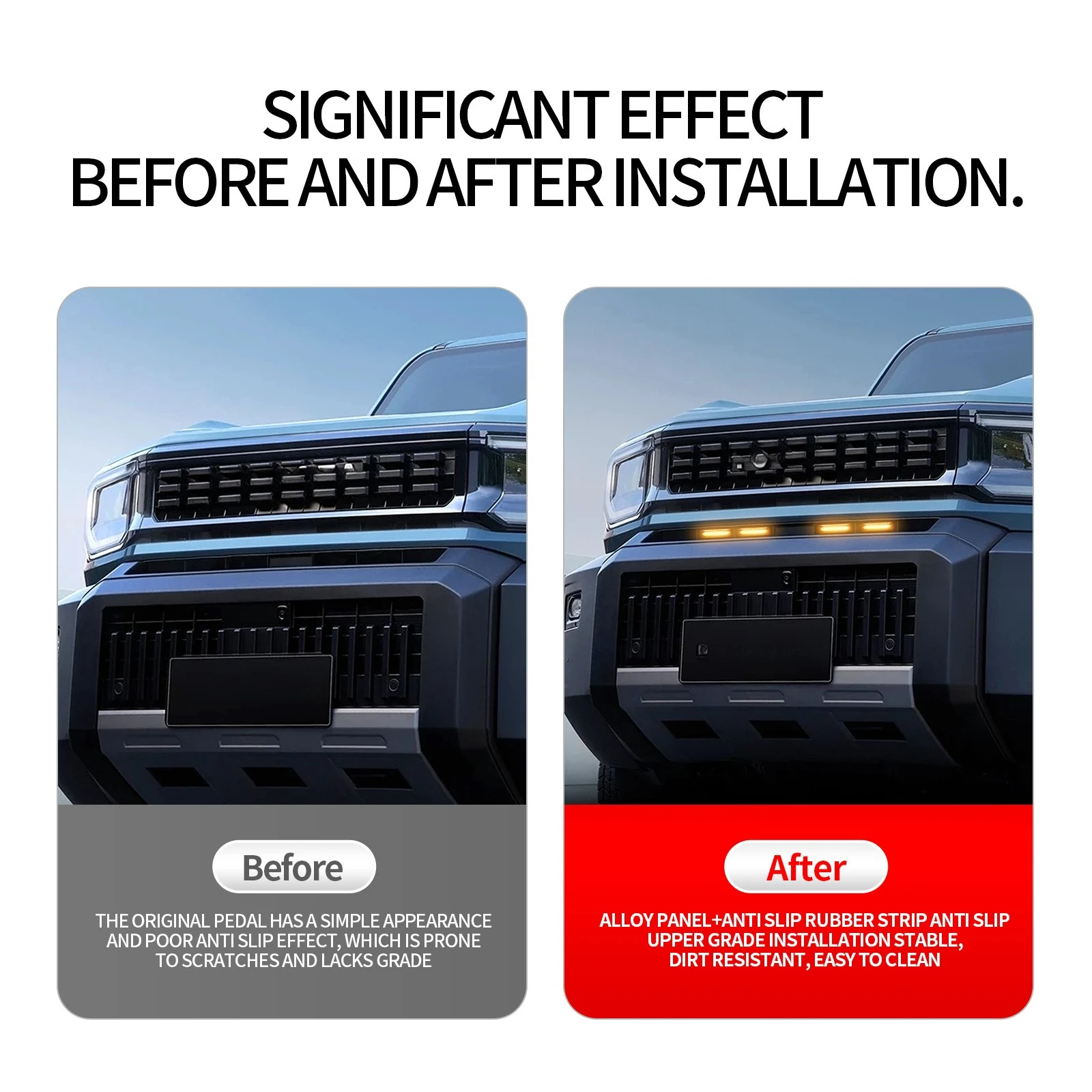For Toyota Land Cruiser FJ 2026 Front Grille Small Yellow Light Decoration 4 in 1 Front Bumper LED Warning Lamp Car Accessories
For Toyota Land Cruiser FJ 2026 Front Grille Small Yellow Light Decoration 4 in 1 Front Bumper LED Warning Lamp Car Accessories