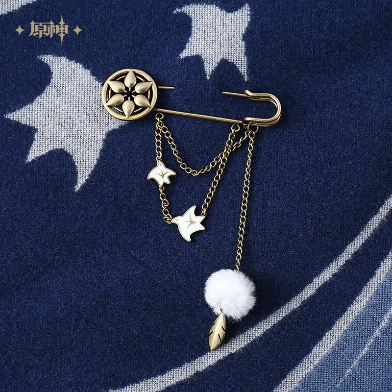 miHoYo Game Wanderer Brooch Genshin Impact Official Original Theme Series Wanderer Pendant DIY ecorative Cosplay Halloween Gifts
miHoYo Game Wanderer Brooch Genshin Impact Official Original Theme Series Wanderer Pendant DIY ecorative Cosplay Halloween Gifts
