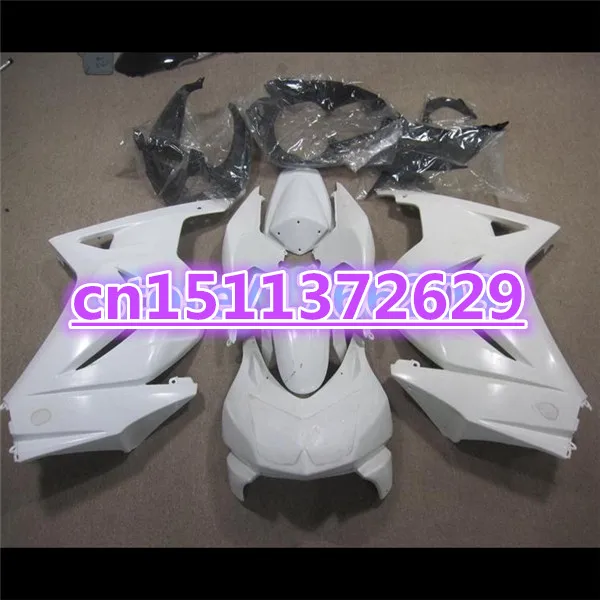 Hot Sale Full Fairing kit for Kawasaki Ninja 250R 2008 - 2014 08 09 10 11 14 all white Fairings set ZX250R 2010 2012- injection
Hot Sale Full Fairing kit for Kawasaki Ninja 250R 2008 - 2014 08 09 10 11 14 all white Fairings set ZX250R 2010 2012- injection