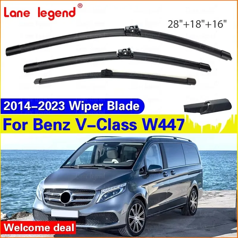 Car Front Rear Wiper Blades Set For Mercedes Benz Vito Viano V Class W447 2014 - 2023 Window Windshield Windscreen Accessories
Car Front Rear Wiper Blades Set For Mercedes Benz Vito Viano V Class W447 2014 - 2023 Window Windshield Windscreen Accessories