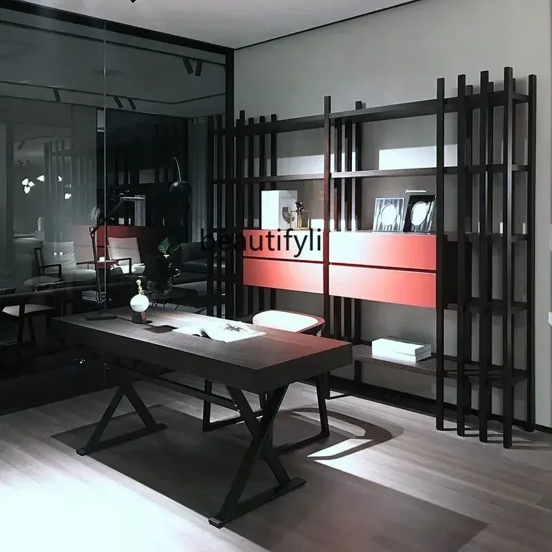 LXDesigner Итальянский минималистичный письменный стол из копченого дерева, рабочий стол из массива дерева с ящикомSSS
LXDesigner Итальянский минималистичный письменный стол из копченого дерева, рабочий стол из массива дерева с ящикомSSS