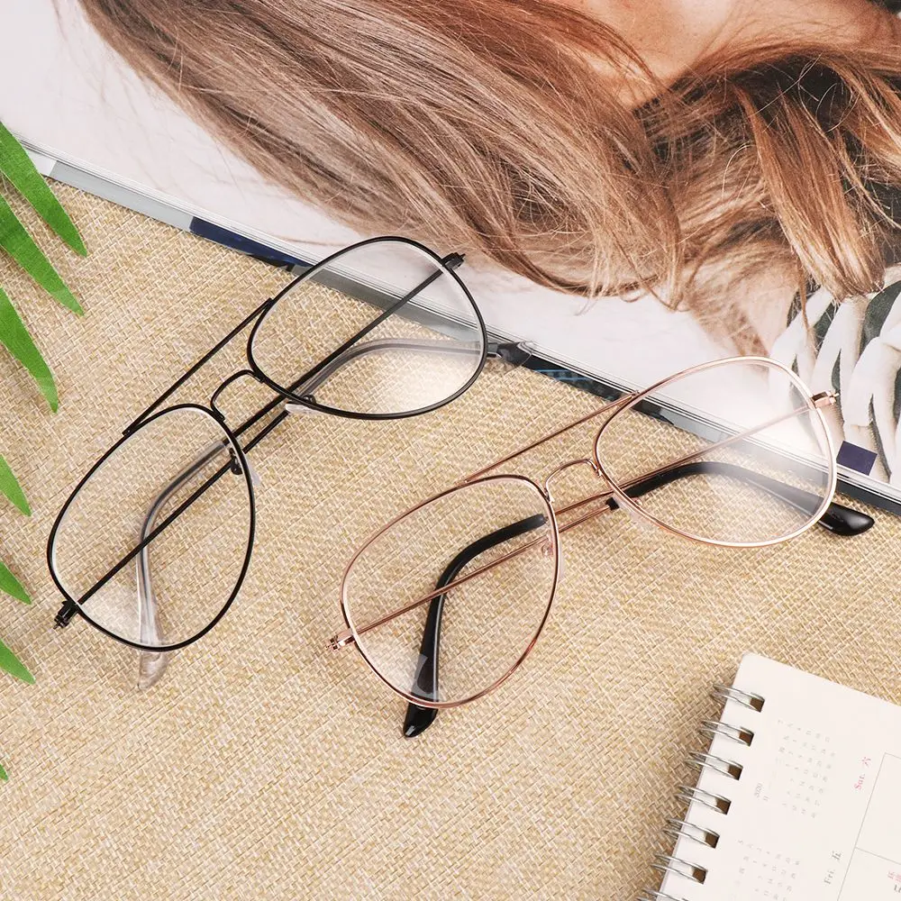 Women Men Metal Oversized -100~-500 Diopter Eyeglasses Myopia Glasses Vision Care Glasses
Women Men Metal Oversized -100~-500 Diopter Eyeglasses Myopia Glasses Vision Care Glasses
