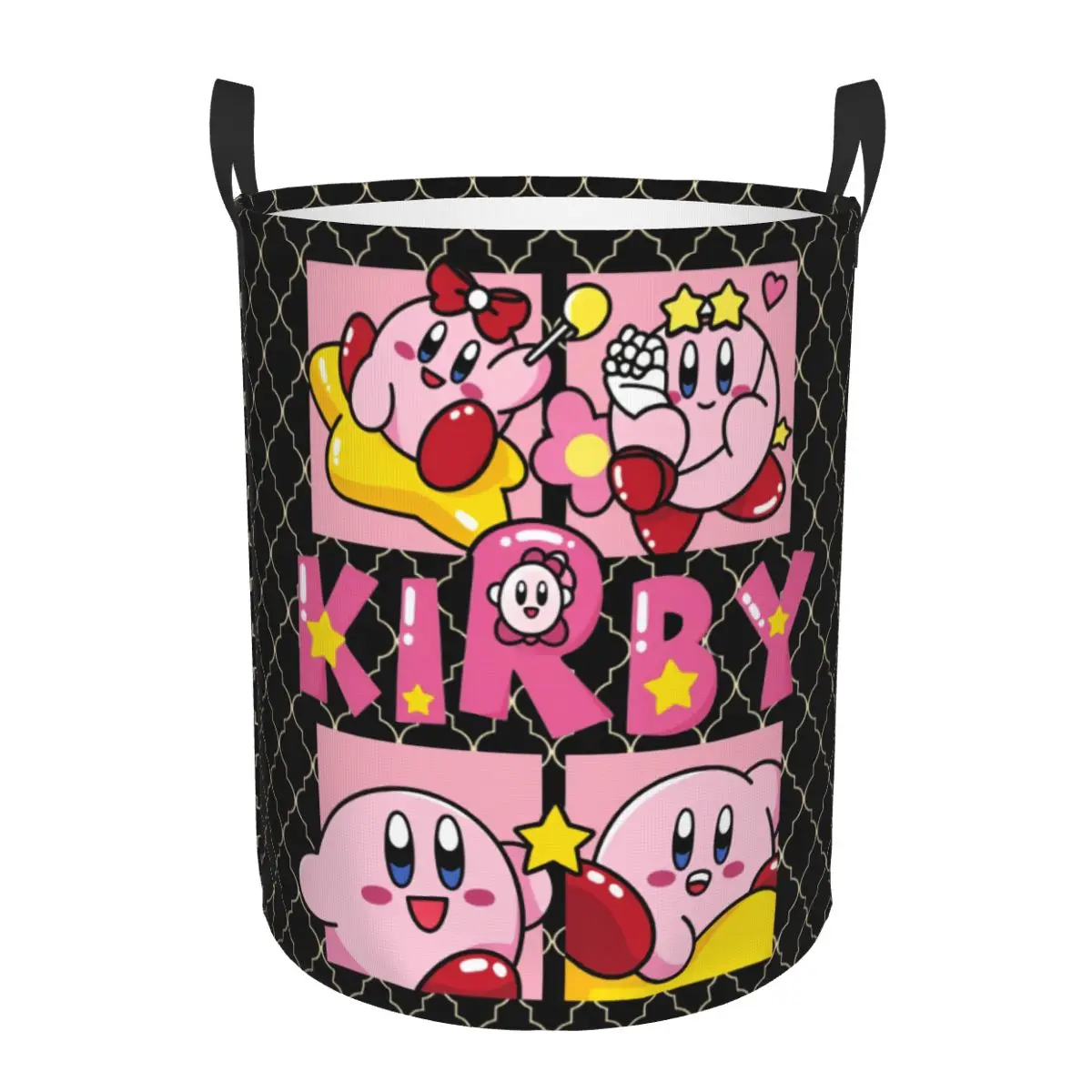 Anime K-Kirbys Laundry Hamper Large Storage Basket Cartoon Game Men Women Laundry Organization
Anime K-Kirbys Laundry Hamper Large Storage Basket Cartoon Game Men Women Laundry Organization