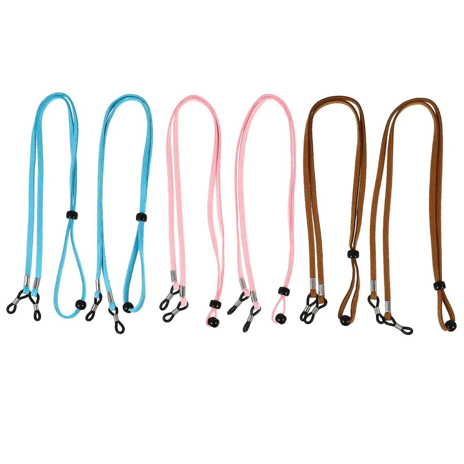 6pcs Glasses Lanyard Eyeglasses Strap Adjustable Lightweight Portable Suede Anti Lost Rope Protective Daily Use
6pcs Glasses Lanyard Eyeglasses Strap Adjustable Lightweight Portable Suede Anti Lost Rope Protective Daily Use