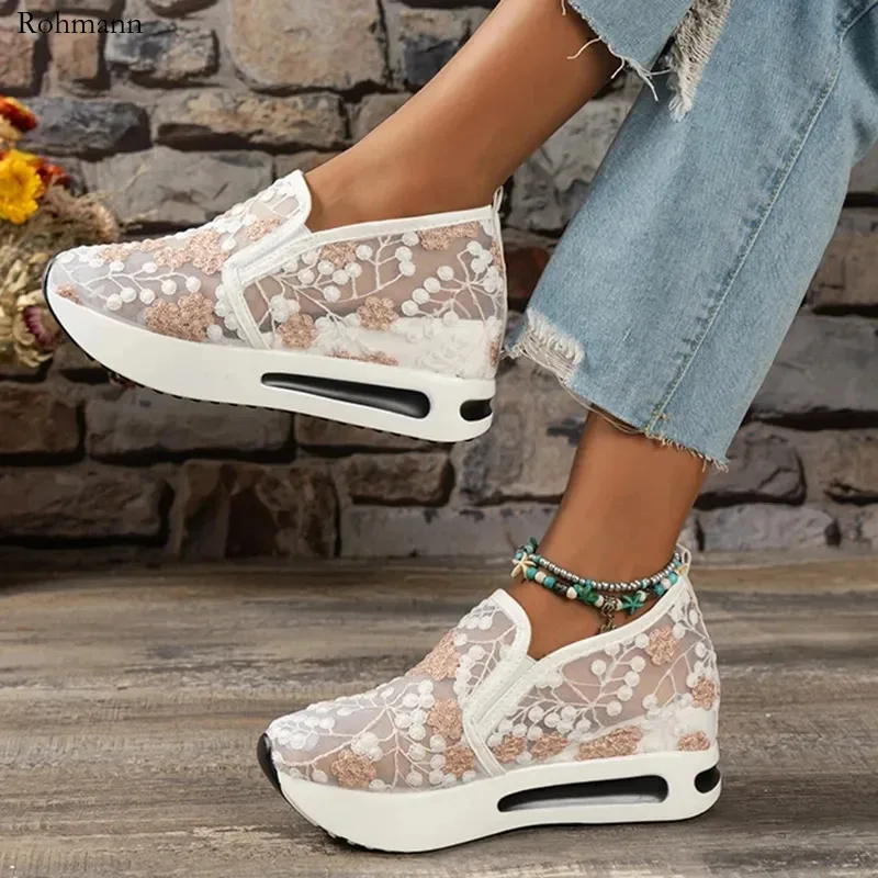 2025 Fashion Embroidery Loafers For Women Summer Breathable Mesh Platform Shoes
2025 Fashion Embroidery Loafers For Women Summer Breathable Mesh Platform Shoes