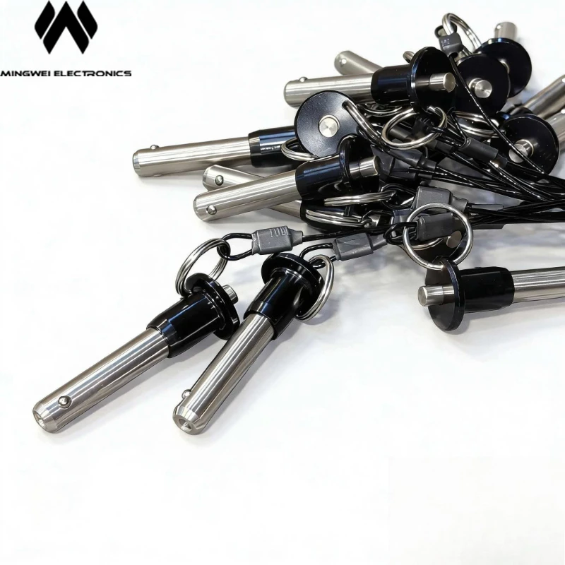 MW Audio 16pcs Quick Release Pins MS17984 Stainless Steel Ball Locking Pins for Line Array Speakers
MW Audio 16pcs Quick Release Pins MS17984 Stainless Steel Ball Locking Pins for Line Array Speakers