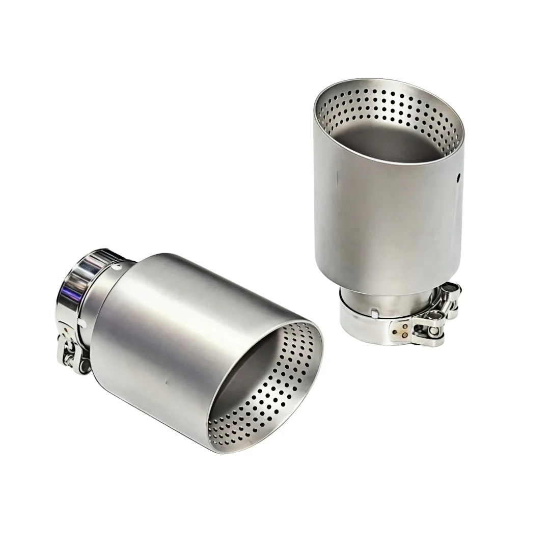 Matte Stainless Steel Car Exhaust Tip System Universal 60MM 63mm Muffler Nozzle for VW GTI MK7 Golf7 1 Pcs Matting Exhaust Pipes
Matte Stainless Steel Car Exhaust Tip System Universal 60MM 63mm Muffler Nozzle for VW GTI MK7 Golf7 1 Pcs Matting Exhaust Pipes