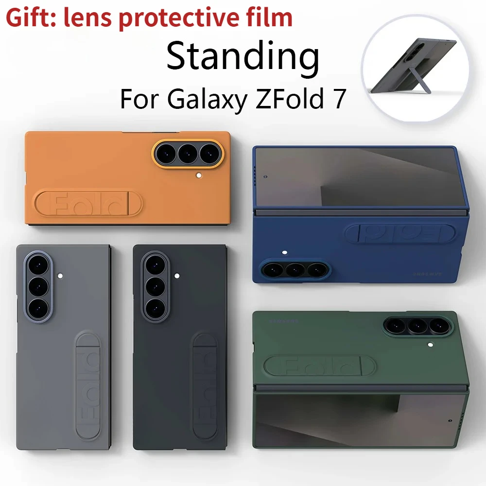 For Samsung Galaxy ZFold7 Phone Case with Stand Foldable Bracket Hard PC Cover Anti-fall Shockproof Protective Shell for ZFold7
For Samsung Galaxy ZFold7 Phone Case with Stand Foldable Bracket Hard PC Cover Anti-fall Shockproof Protective Shell for ZFold7