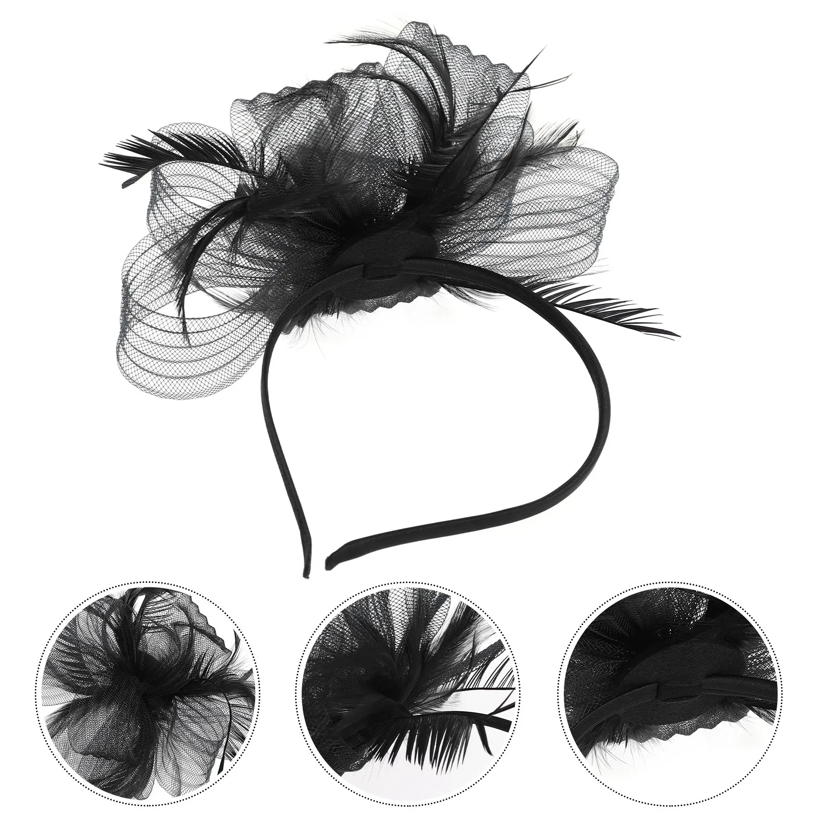 Fascinator Hair Accessory for Women Vintage Style Elegant Enchanting Headband Suitable for Tea Party Wedding Prom Banquet
Fascinator Hair Accessory for Women Vintage Style Elegant Enchanting Headband Suitable for Tea Party Wedding Prom Banquet