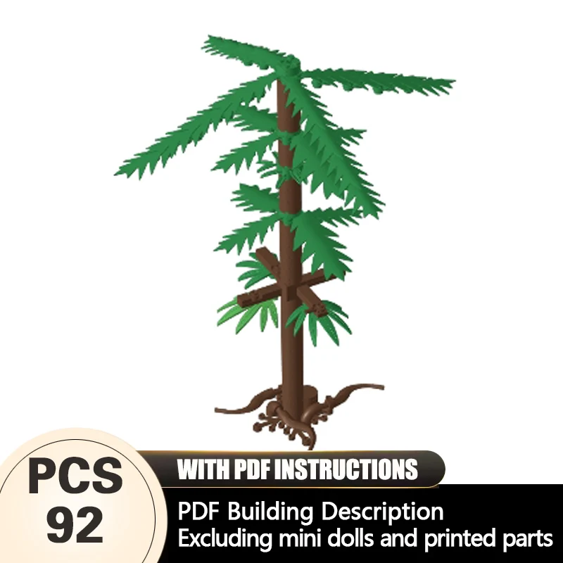 Creators Animal Series Model MOC Building Bricks Realistic Pine Tree Modular Technology Gifts Holiday Assemble Children Toy Suit
Creators Animal Series Model MOC Building Bricks Realistic Pine Tree Modular Technology Gifts Holiday Assemble Children Toy Suit