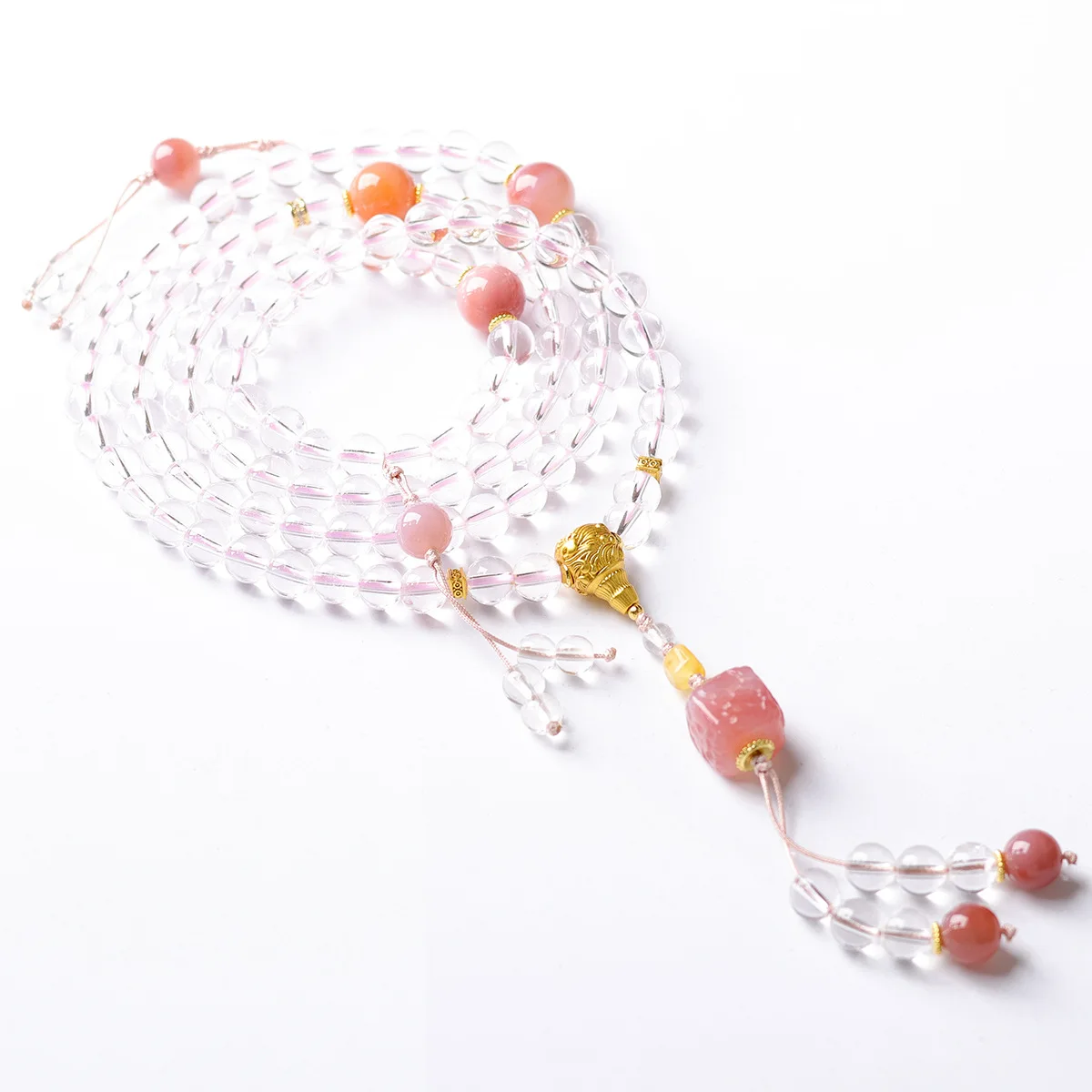 Natural White Crystal New Chinese Style Multi Wrap Bracelet Phoenix Peony Agate Prayer Bead Bracelet Necklace Gifts
Natural White Crystal New Chinese Style Multi Wrap Bracelet Phoenix Peony Agate Prayer Bead Bracelet Necklace Gifts