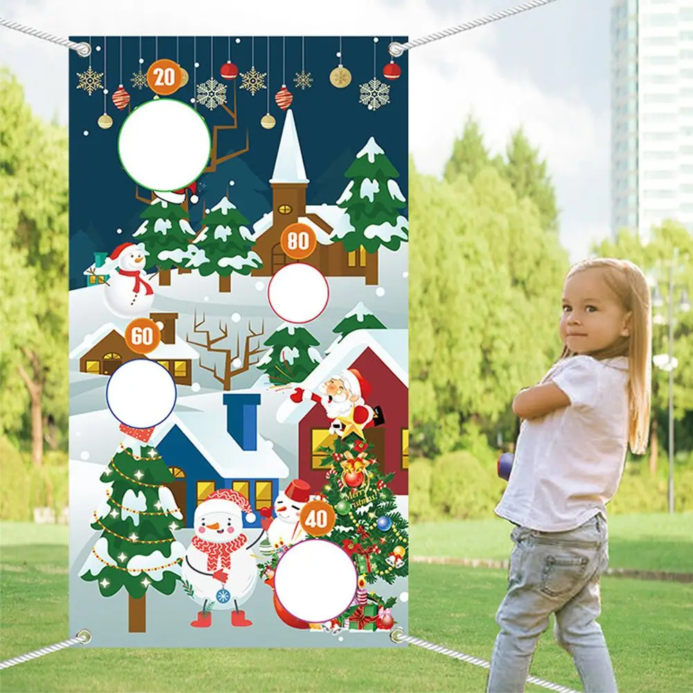 for Adults Children Christmas Tree Snowman Safe Tossing Throwing Banner Christmas Throwing Game Flag Play Bean Bags Outdoor Toy
for Adults Children Christmas Tree Snowman Safe Tossing Throwing Banner Christmas Throwing Game Flag Play Bean Bags Outdoor Toy